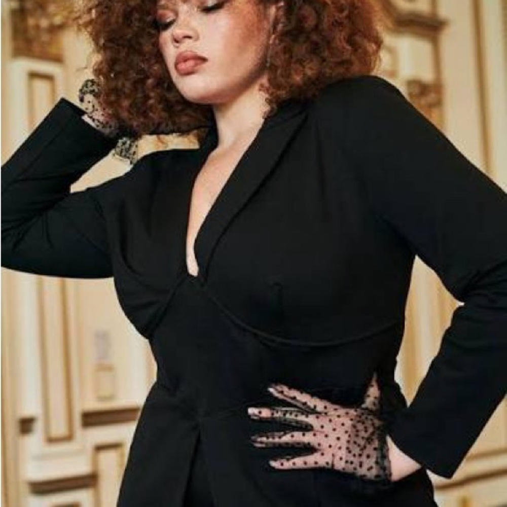 Eloquii Classic Black Jacket